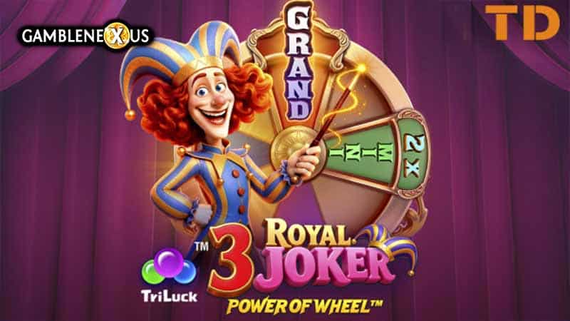 3 Royal Joker Slot Logo