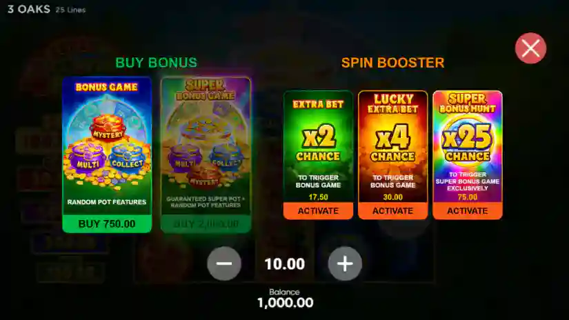 Buy Bonus