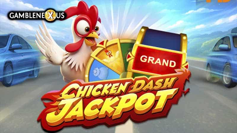 Chicken Dash Jackpot Slot Logo