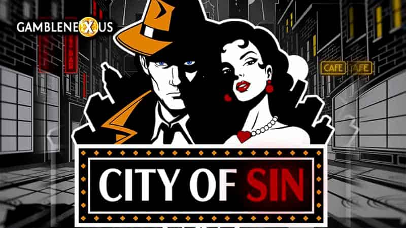 City of Sin Slot Logo
