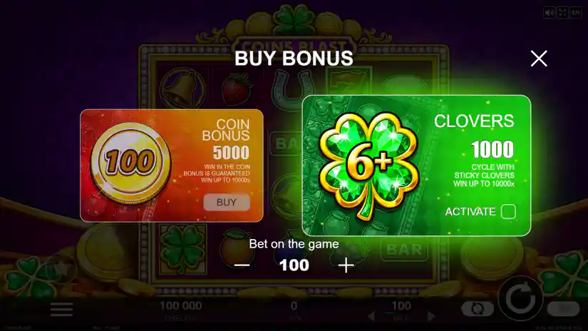 Buy Bonus