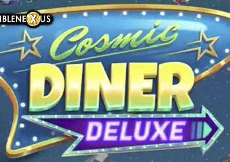 Cosmic Diner Deluxe Slot Logo