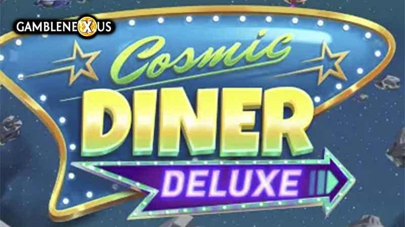 Cosmic Diner Deluxe Slot Logo