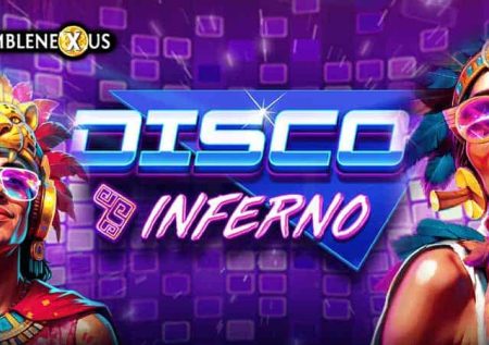 Disco Inferno Slot Logo