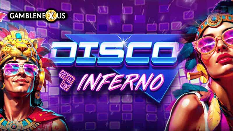Disco Inferno Slot Logo