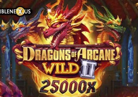 Dragons of Arcane Wild 2 Slot Logo