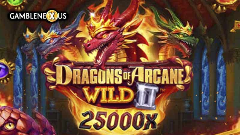 Dragons of Arcane Wild 2 Slot Logo