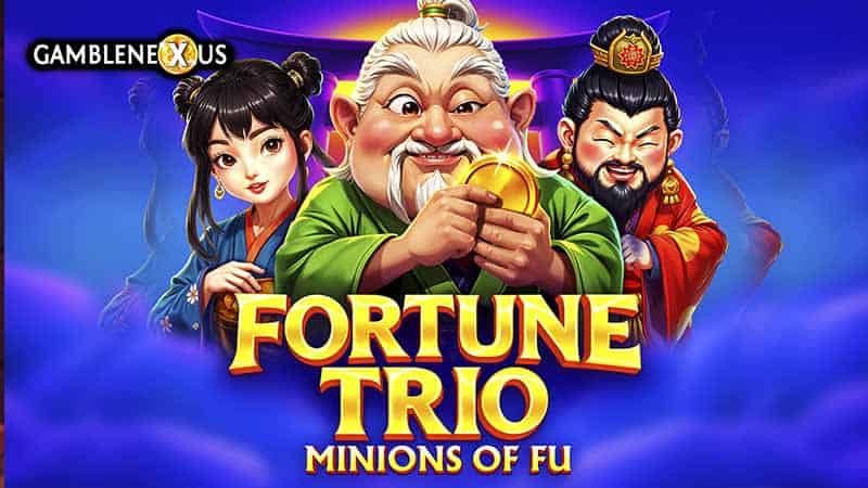 Fortune Trio: Minions of Fu Slot Logo