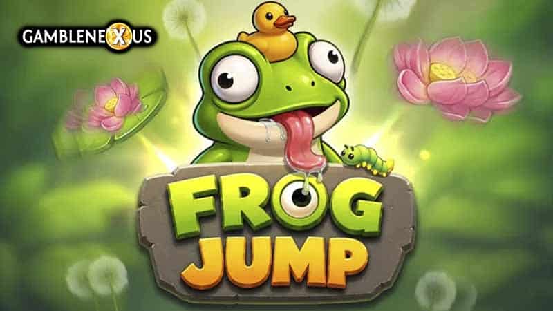 Frog Jump Slot Logo