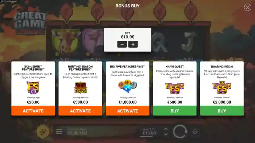 Buy Bonus