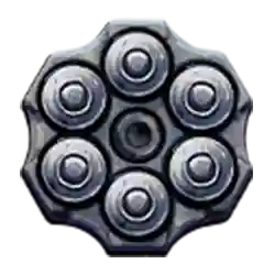 Silver Revolver Symbol