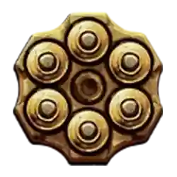 Gold Revolver Symbol