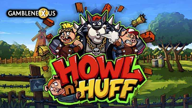 Howl N’ Huff Slot Logo