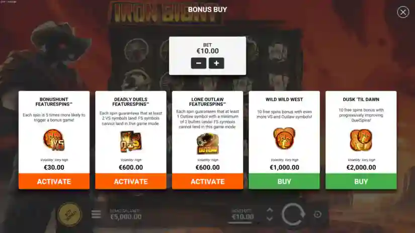 Buy Bonus