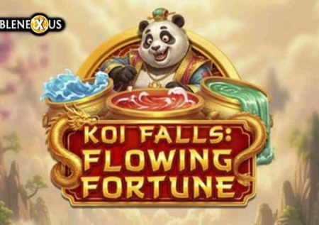 Koi Falls: Flowing Fortune