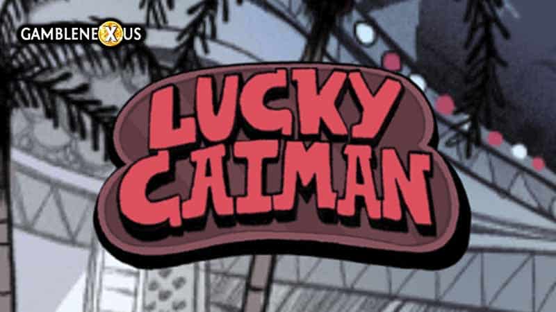 Lucky Caiman Slot Logo