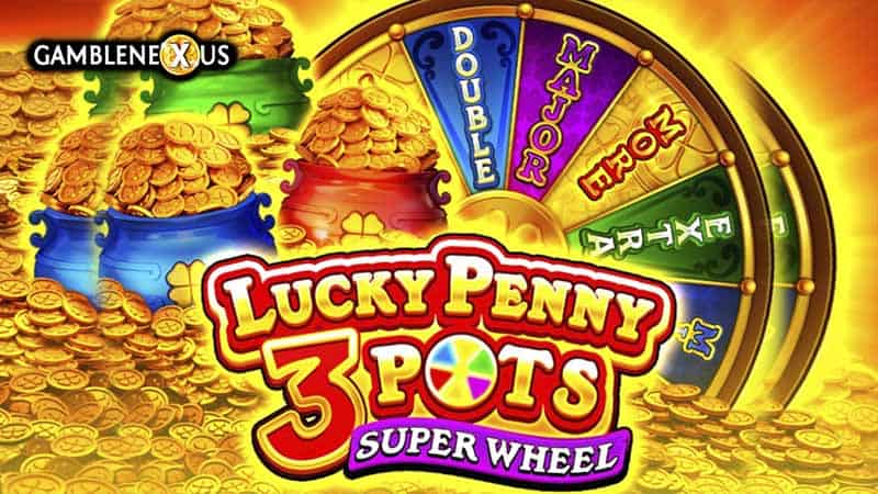 Lucky Penny 3 Pots: Super Wheel Slot Logo