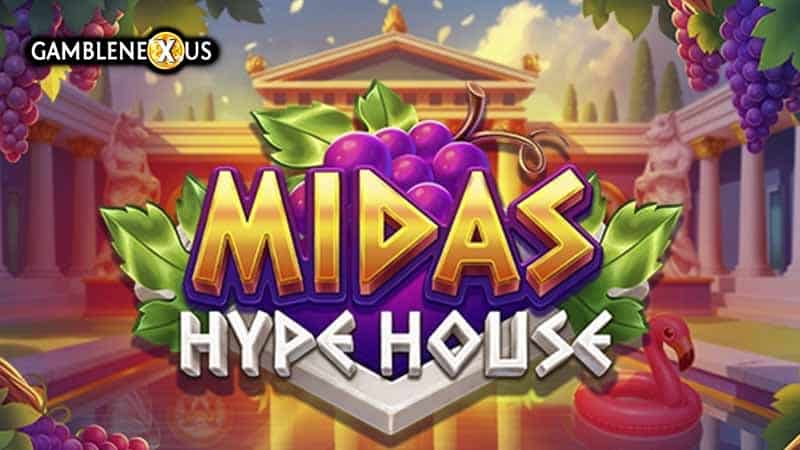 Midas Hype House Slot Logo