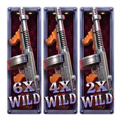 Wild and Multiplier of Mini Mafia Megaways Slot