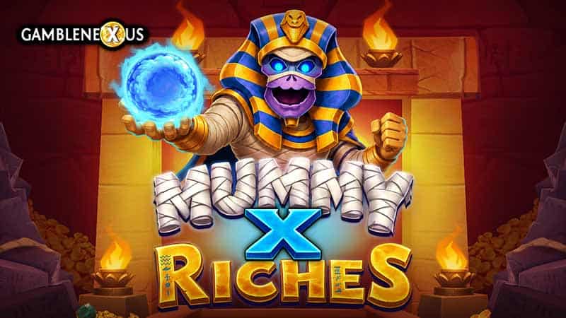 Mummy X Riches Slot Logo