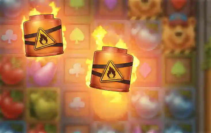 Exploding bomb