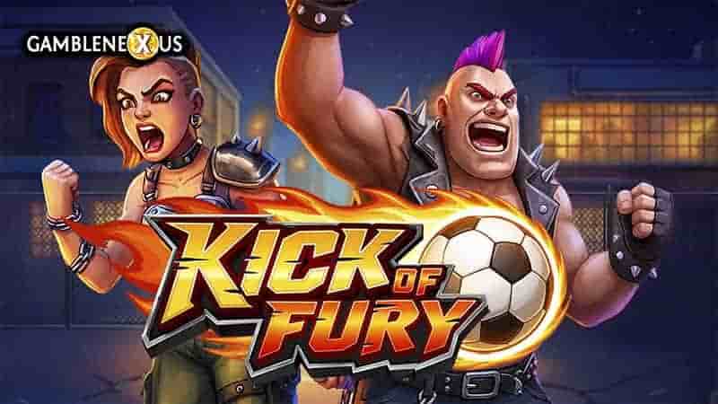 Kick of Fury Slot Logo