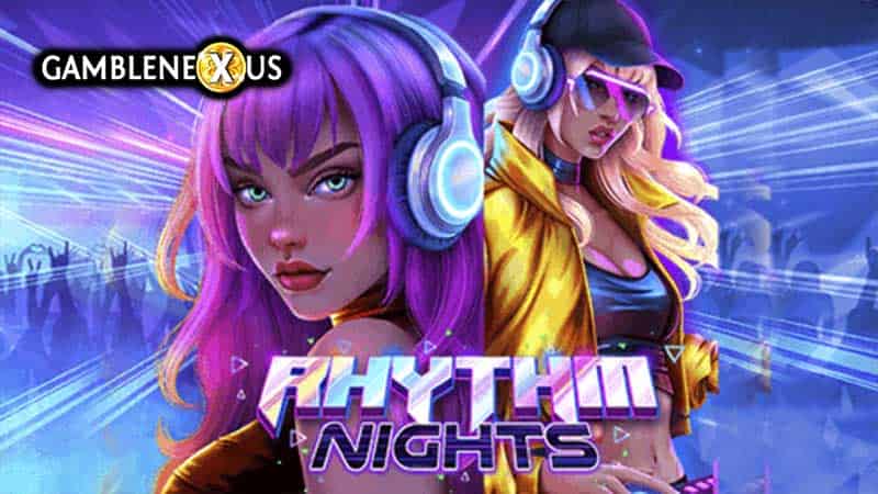 Rhythm Nights Slot Logo