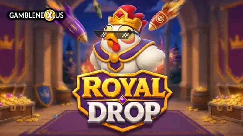 Royal Drop Slot Logo