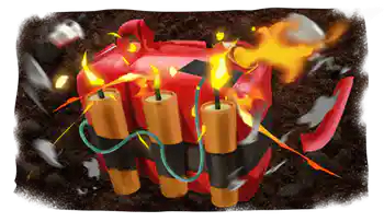 Explode Gasoline Bomb