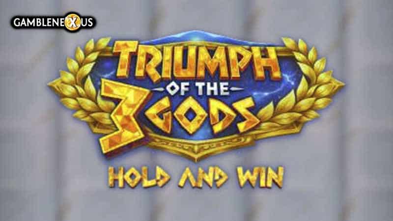 Triumph of the 3 Gods Slot Logo