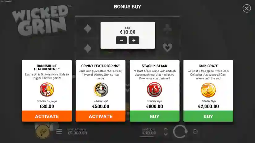Buy Bonus