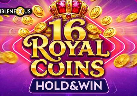16 Royal Coins Slot Logo