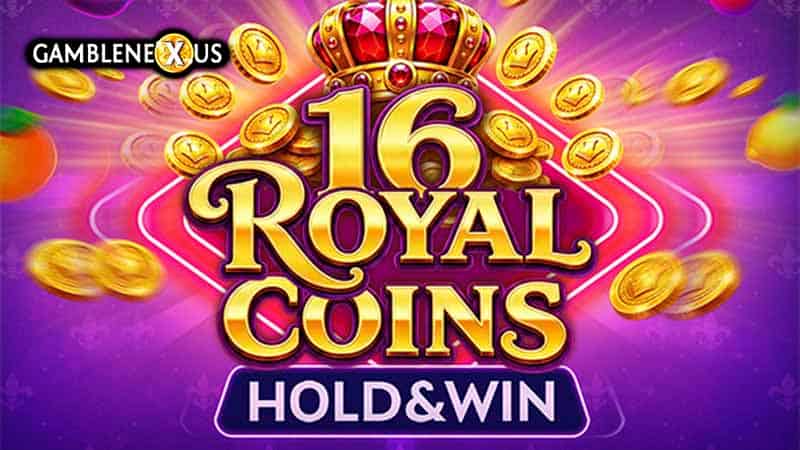 16 Royal Coins Slot Logo