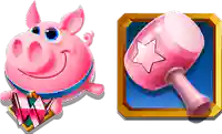 pink piggy hammer