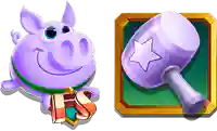 purple piggy hammer