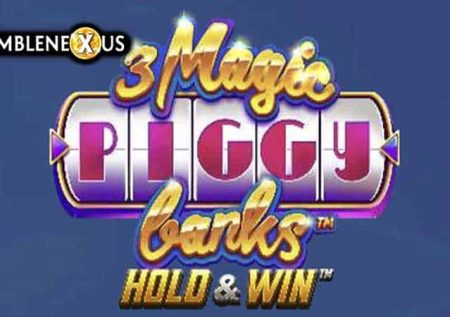 3 Magic Piggy Banks Slot Logo