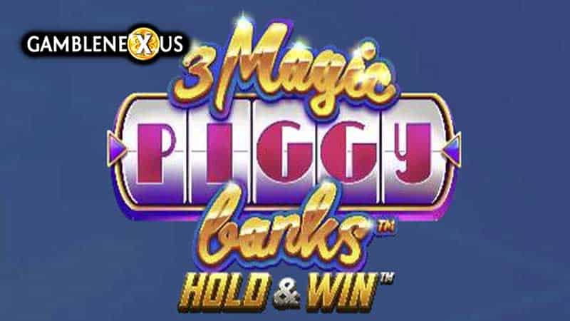 3 Magic Piggy Banks Slot Logo