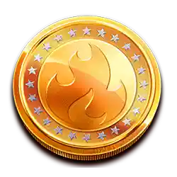 Collect of 5 Flaming Dollars Hot Spots Slot