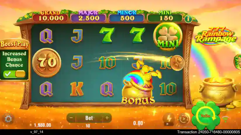Hold 'n' Spins Bonus Game