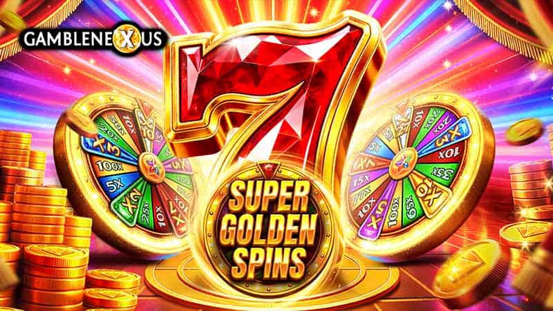 Super Golden Spins Slot Logo