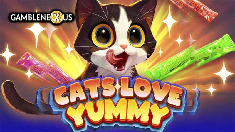 Cats Love Yummy Slot Logo