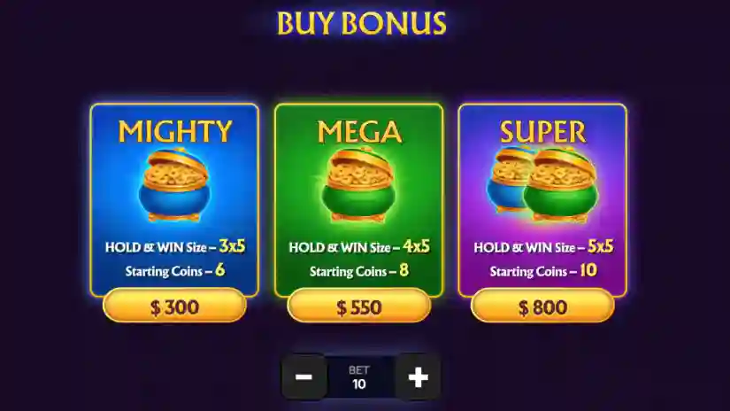 Buy Bonus