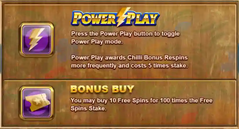 Chili Free Spins Bonuses