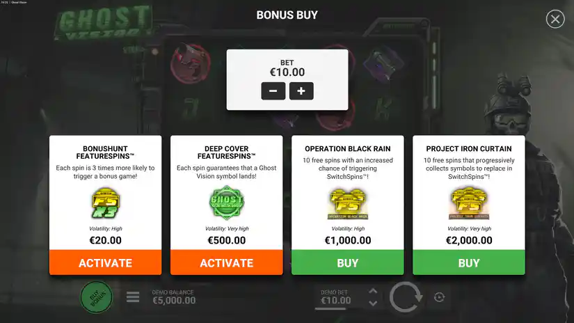Buy Bonus