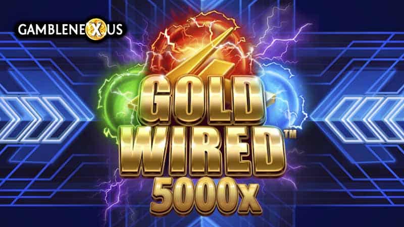 Gold Wired Slot Logo