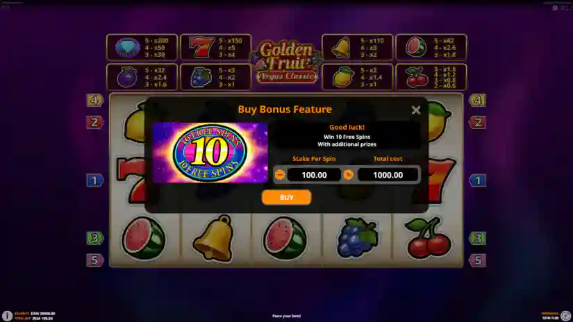 Buy Bonus Feature
