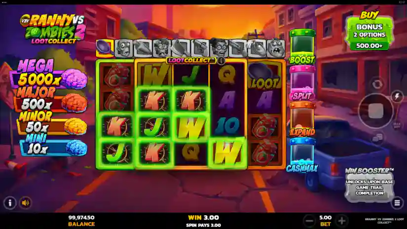 Power Spins Feature