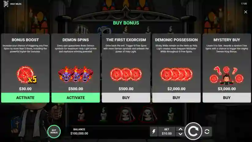 Buy Bonus