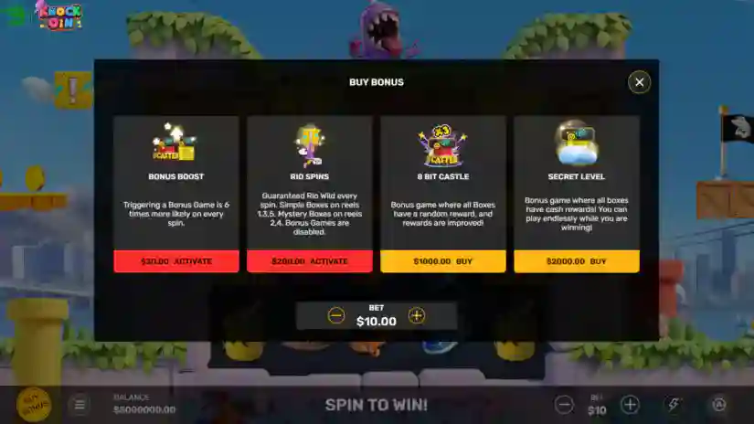 Buy Bonus