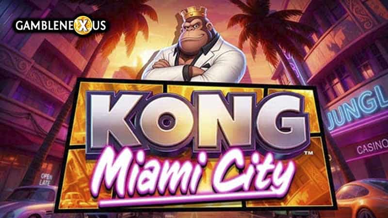 Kong Miami City Slot Logo